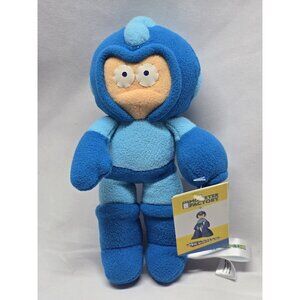 Mega Man 8" Plush Doll Monster Factory Megaman Capcom Collectible  With Tags